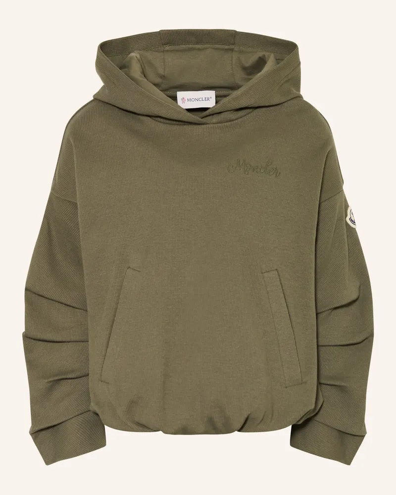 Moncler Hoodie Oliv