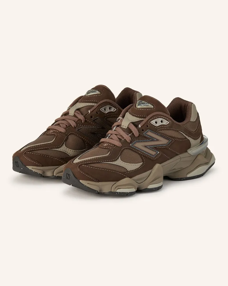 New Balance Sneaker 9060 braun Dunkelbraun