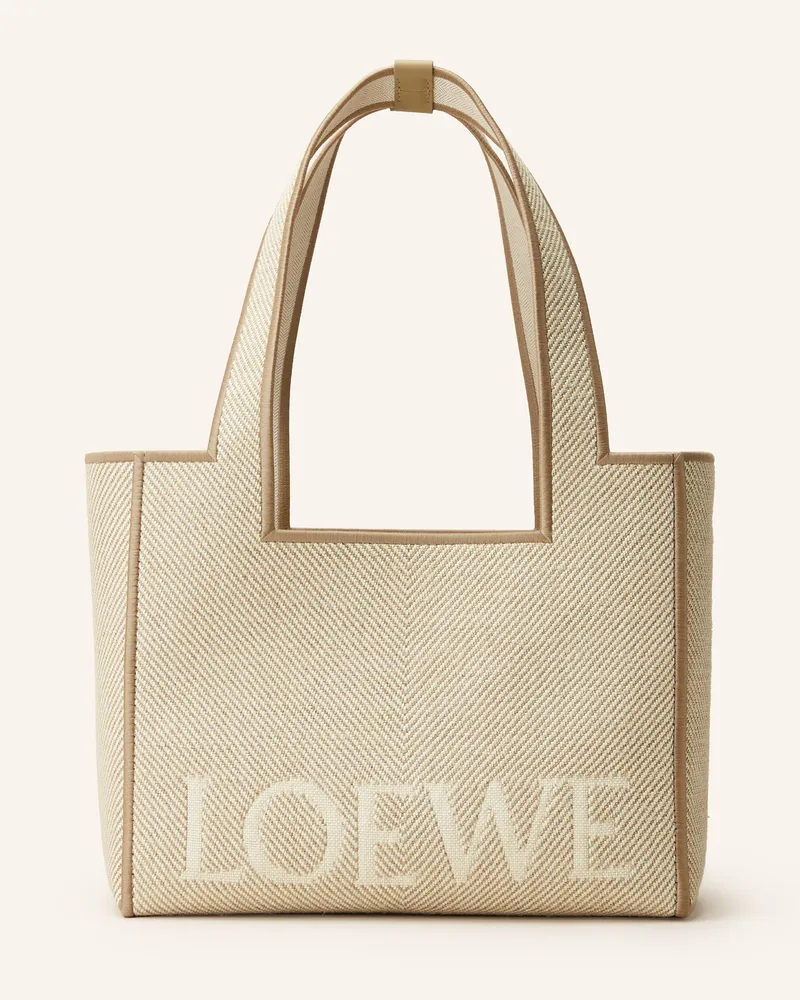 Loewe Schultertasche MEDIUM Ecru