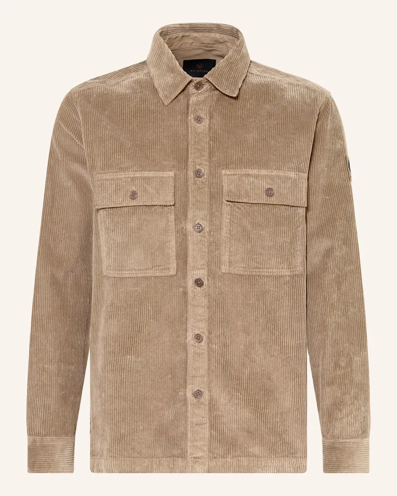Belstaff Cord-Overjacket Ravine beige Hellbraun