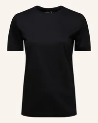 van Laack T-Shirt Modern Fit Kurzer Ärmel Schwarz