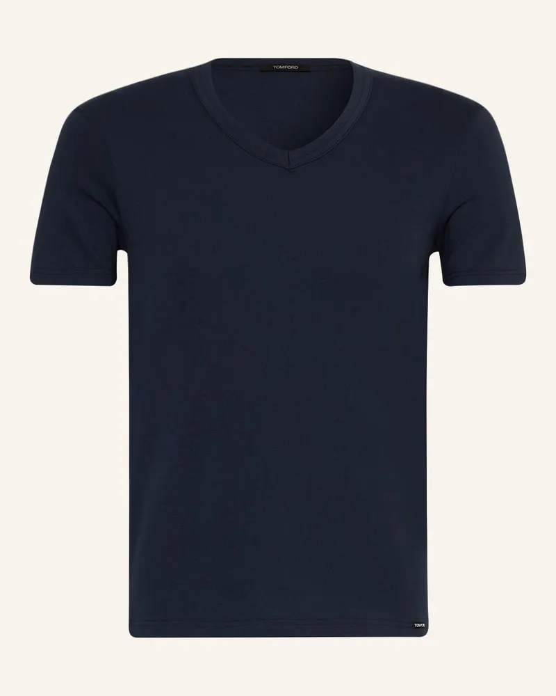 Tom Ford T-Shirt Blau