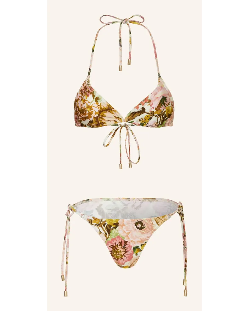 Zimmermann Triangel-Bikini GOLDEN Rosa