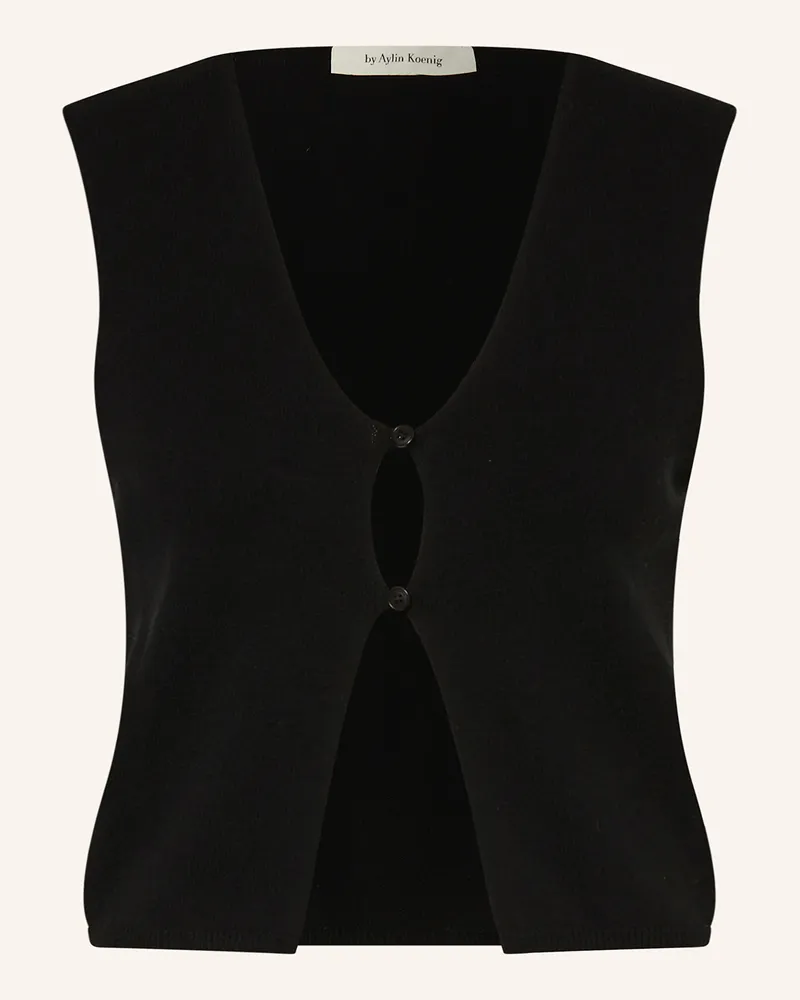 by Aylin Koenig Stricktop HEIDI Schwarz