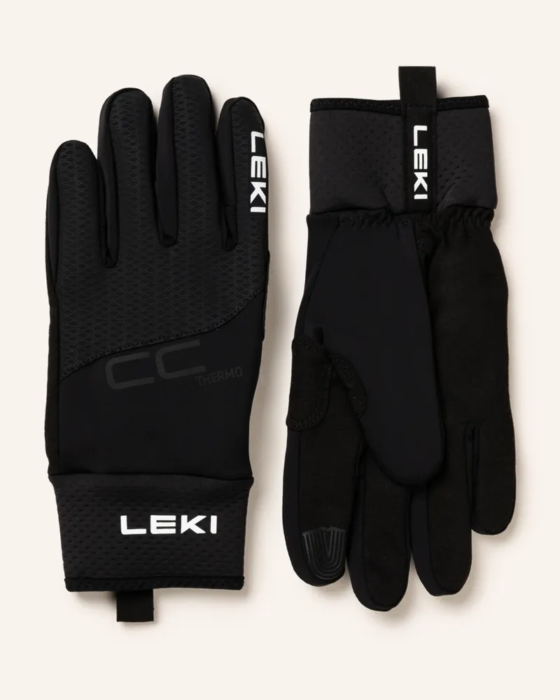 Leki Skihandschuhe Cc Thermo schwarz Schwarz