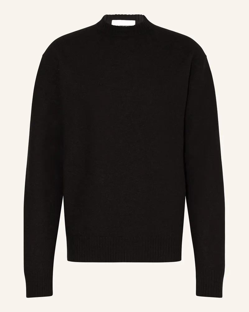Jil Sander Pullover schwarz Schwarz