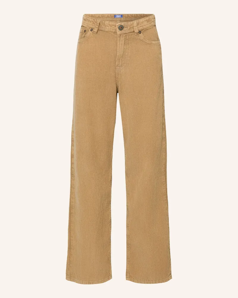 Jack & Jones Cordhose Baggy Fit beige Camel