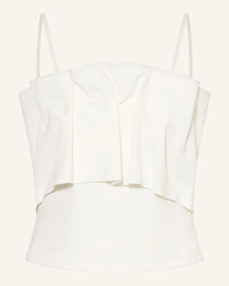 Selected Blusentop weiss Weiss