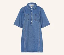 Jeanskleid Molall Mit 3/4-Arm blau