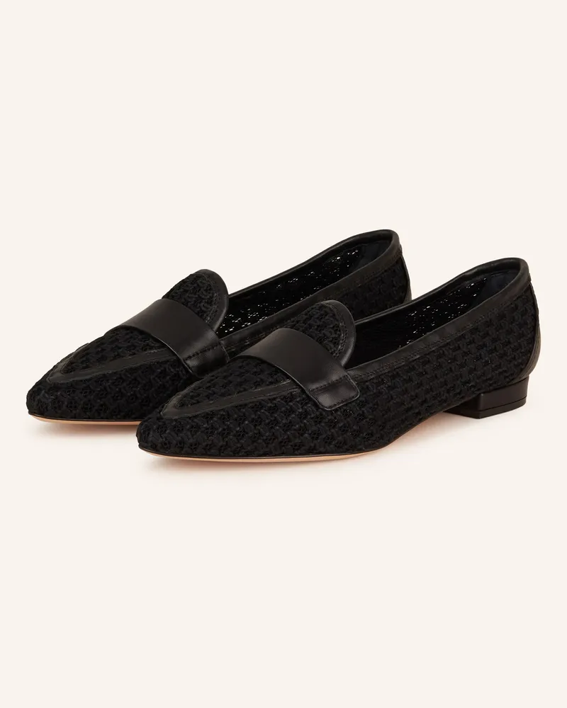 Attilio Giusti Leombruni Ballerinas Blanca schwarz Schwarz