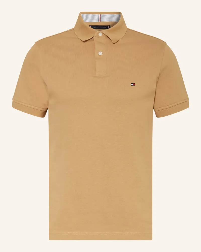 Tommy Hilfiger Piqué-Poloshirt Regular Fit Beige