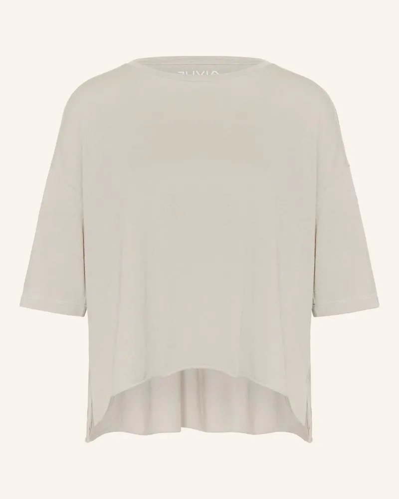 Juvia Shirt Florina Mit 3/4-Arm gruen Taupe