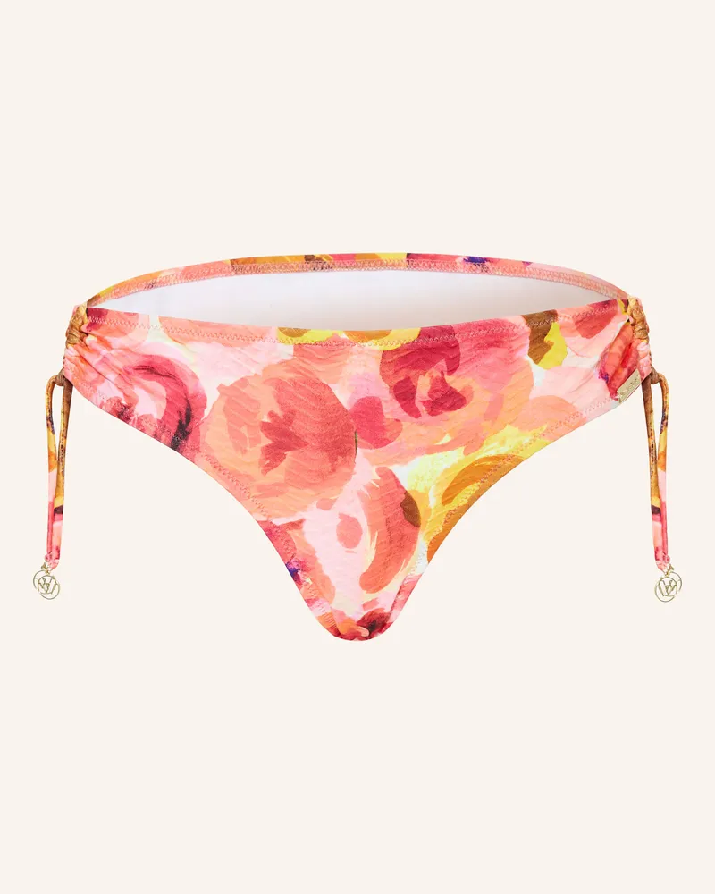 watercult Basic-Bikini-Hose EUPHORIC BLOOMWAVE Neonpink