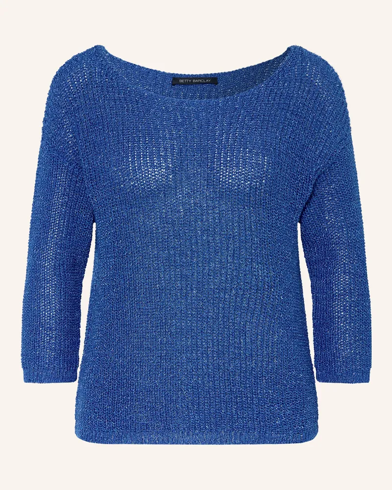 Betty Barclay Pullover Mit 3/4-Arm blau Blau
