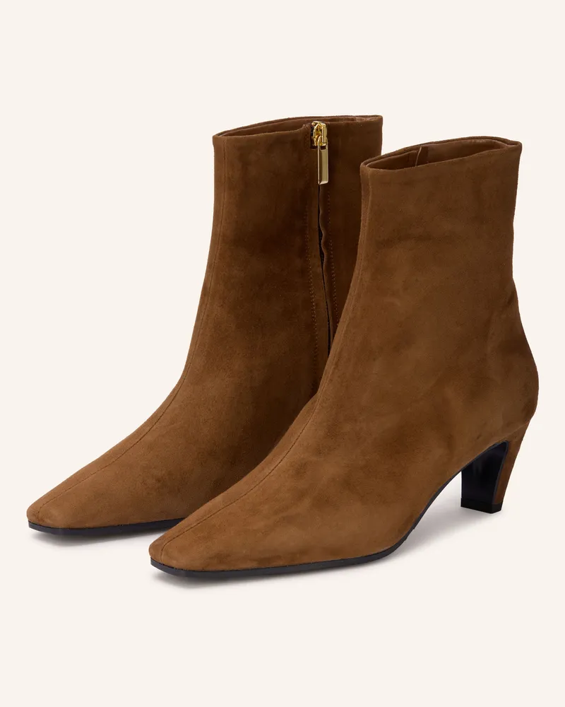 Mrs & HUGS Stiefeletten braun Cognac