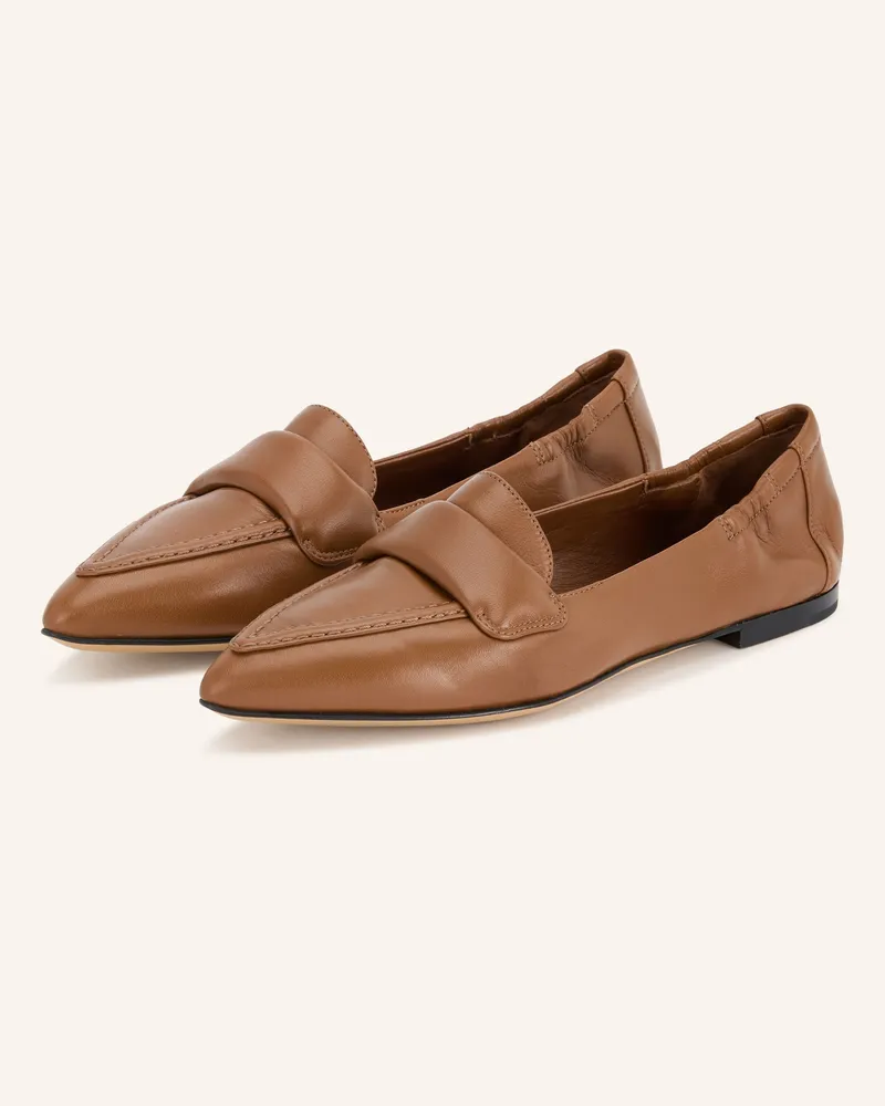 POMME D'OR Loafer Grace braun Cognac