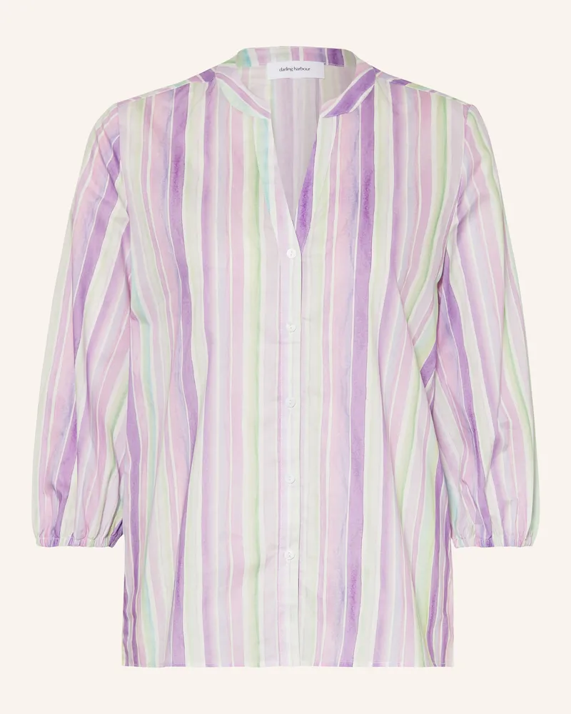Darling Harbour Bluse mit 3/4-Arm Weiss
