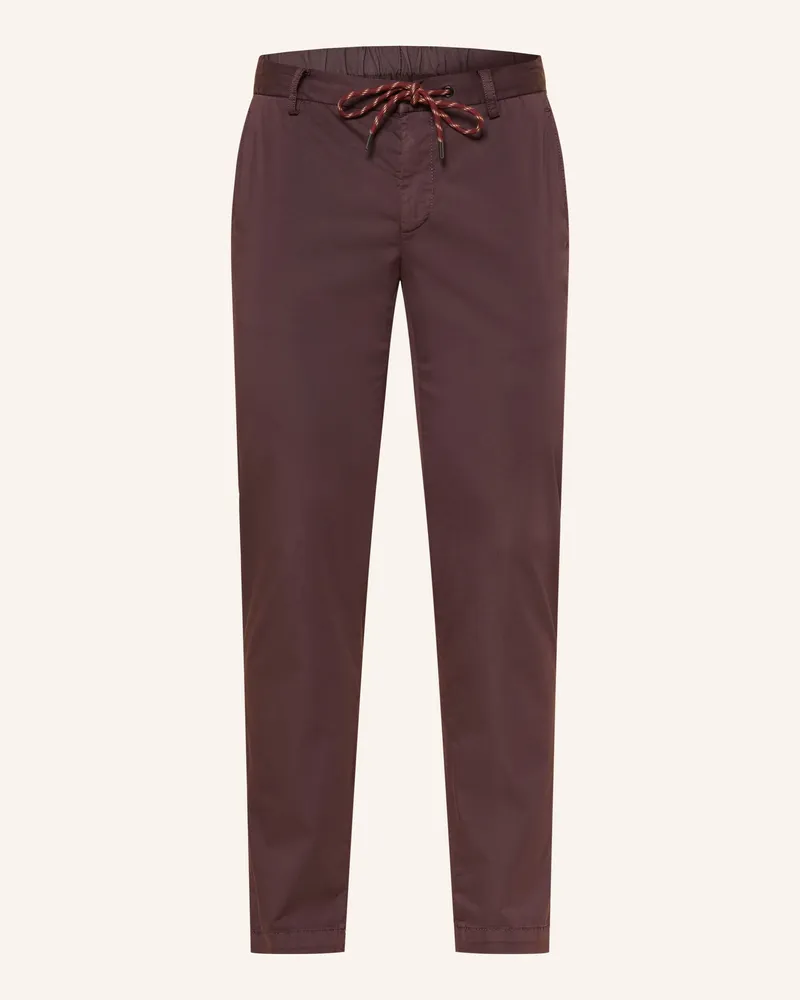 Alberto Chino JUMP Slim Fit Dunkelrot