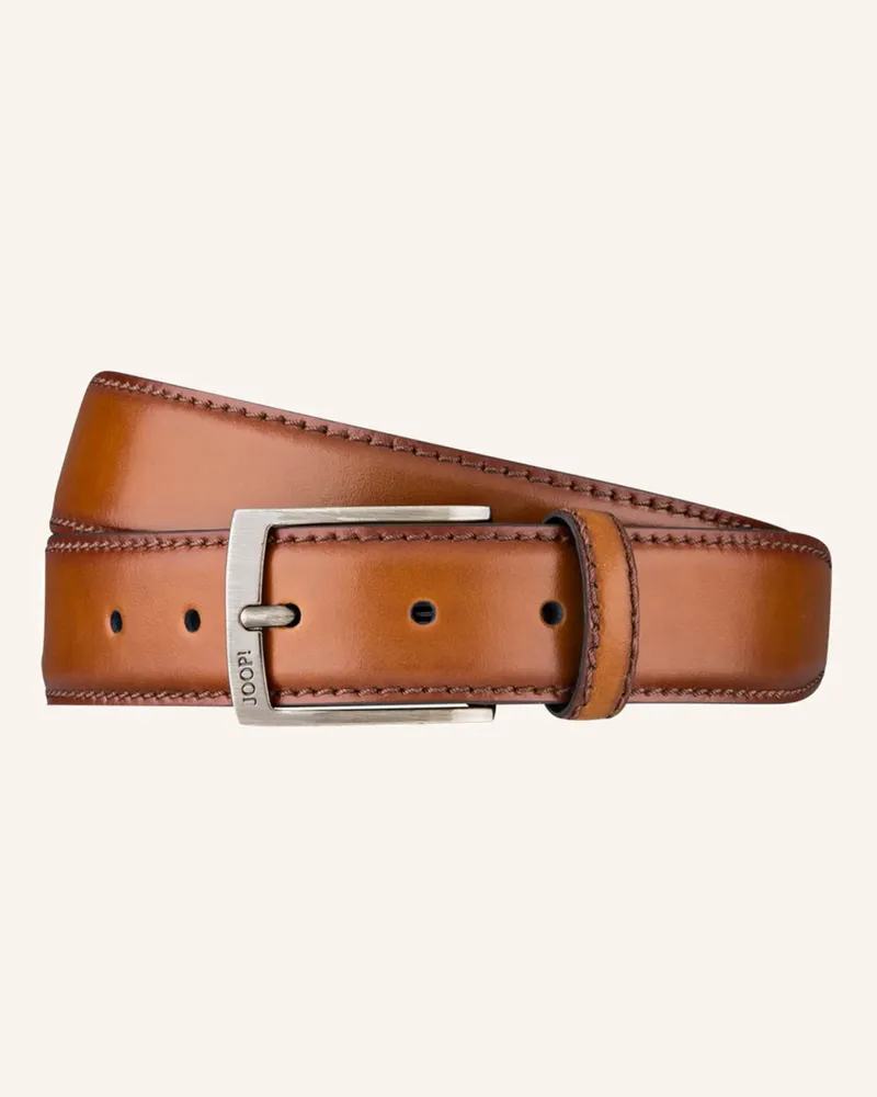 JOOP! Ledergürtel Cognac