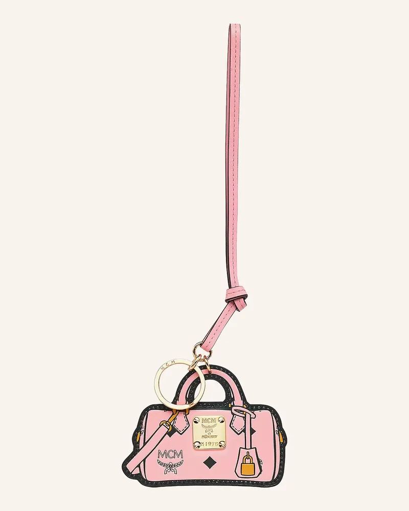 MCM Taschenanhänger pink Rosé