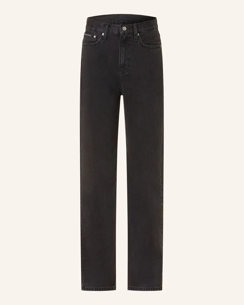 Calvin Klein Straight Jeans schwarz 1by
