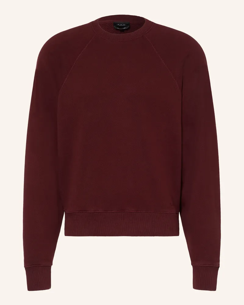 A.P.C. Sweatshirt Tim rot Dunkelrot