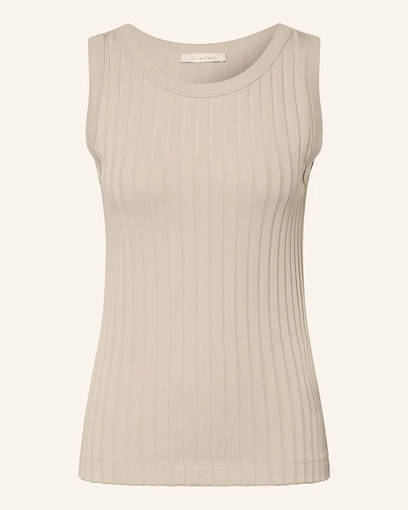 lilienfels Top beige Hellbraun