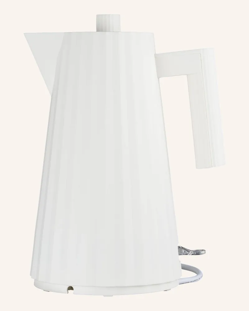 Alessi Wasserkocher Plissé weiss Weiss