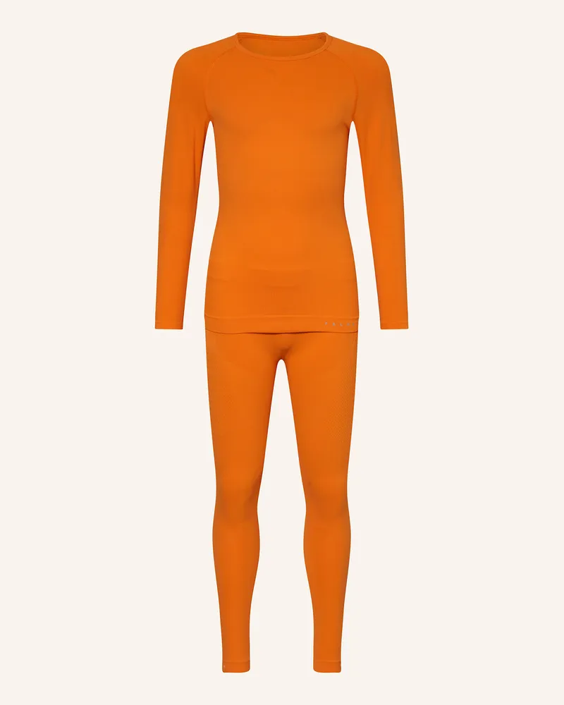 Falke Funktionswäsche-Set Neonorange