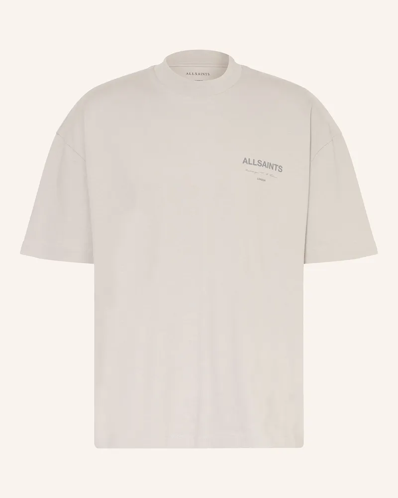 AllSaints T-Shirt FUTURE Hellgrau