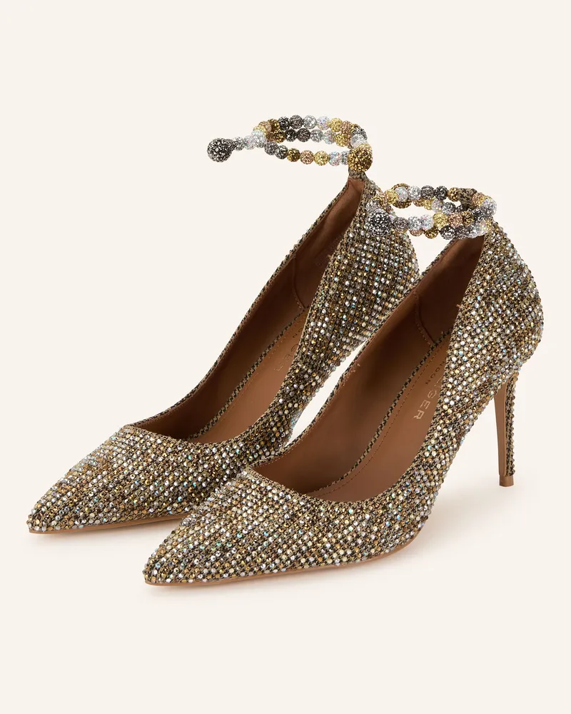 Kurt Geiger Pumps BELGRAVIA mit Schmucksteinen Gold