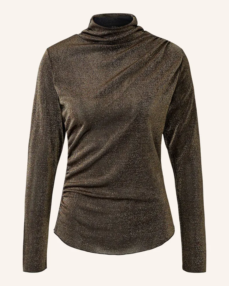 Oui  Longsleeve braun Braun