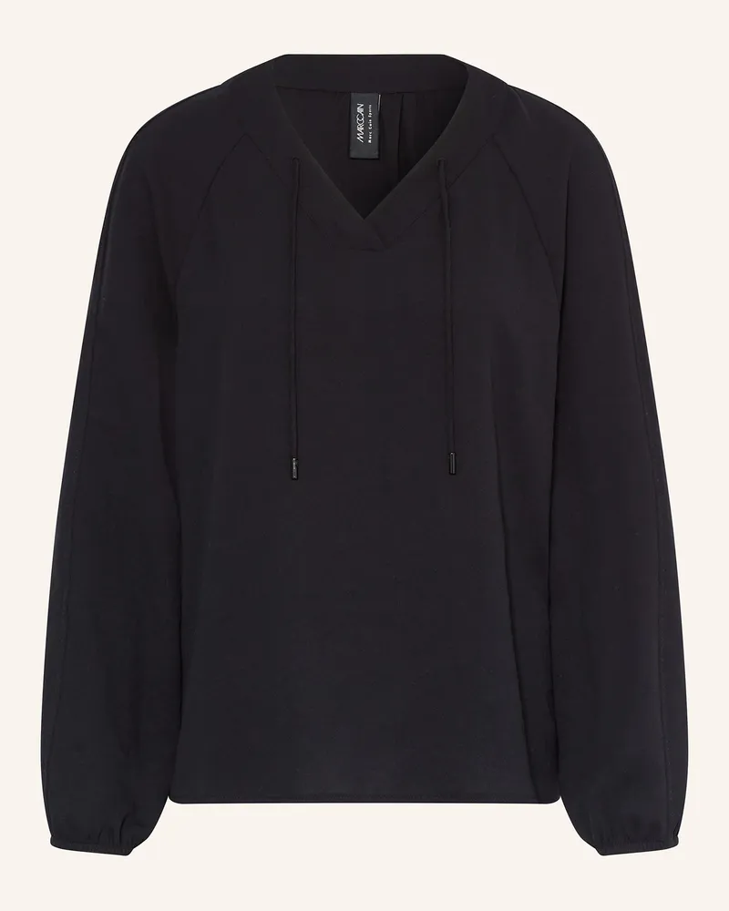 Marc Cain Blusenshirt schwarz Schwarz