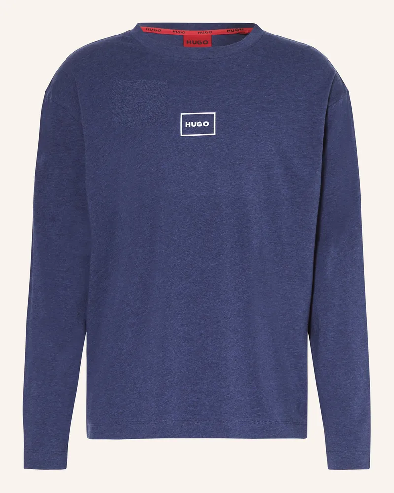 HUGO BOSS Schlafshirt LAZE Dunkelblau