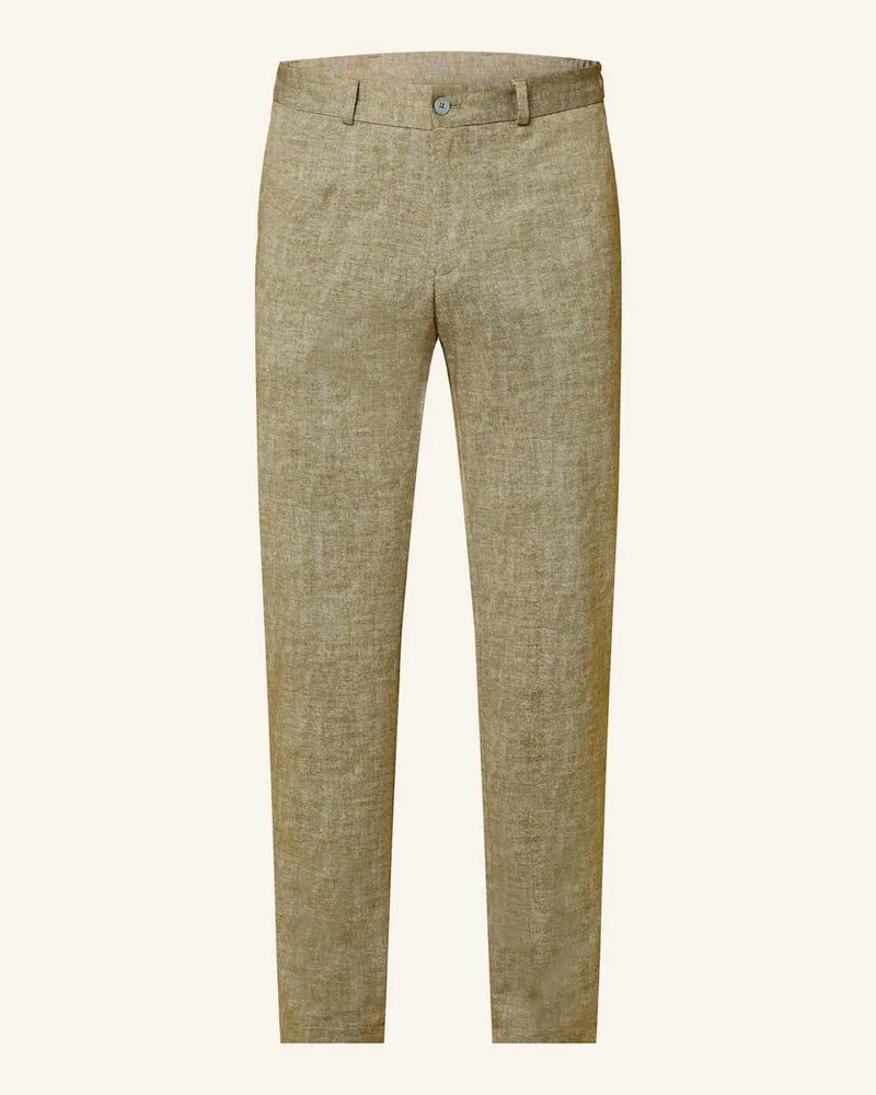 paul Anzughose Extra Slim Fit Beige