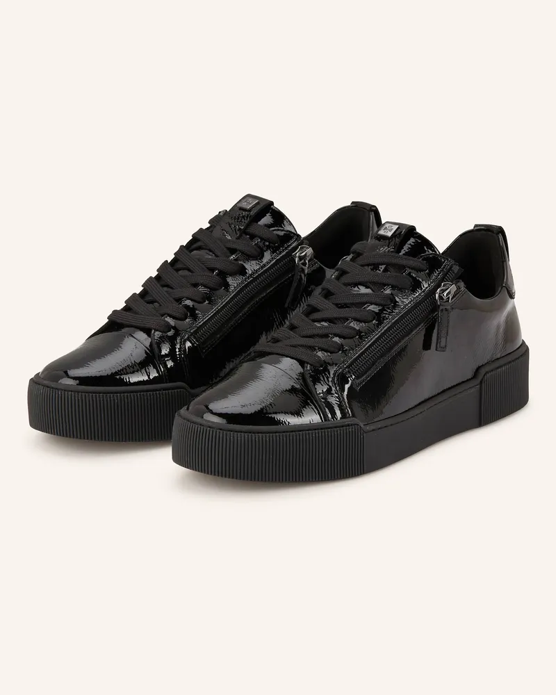 Högl Lack-Sneaker Schwarz