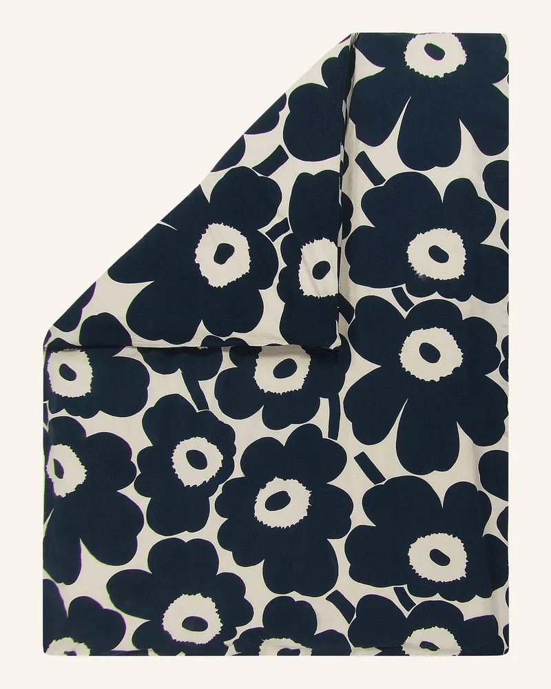 Marimekko Bettbezug UNIKKO Dunkelblau