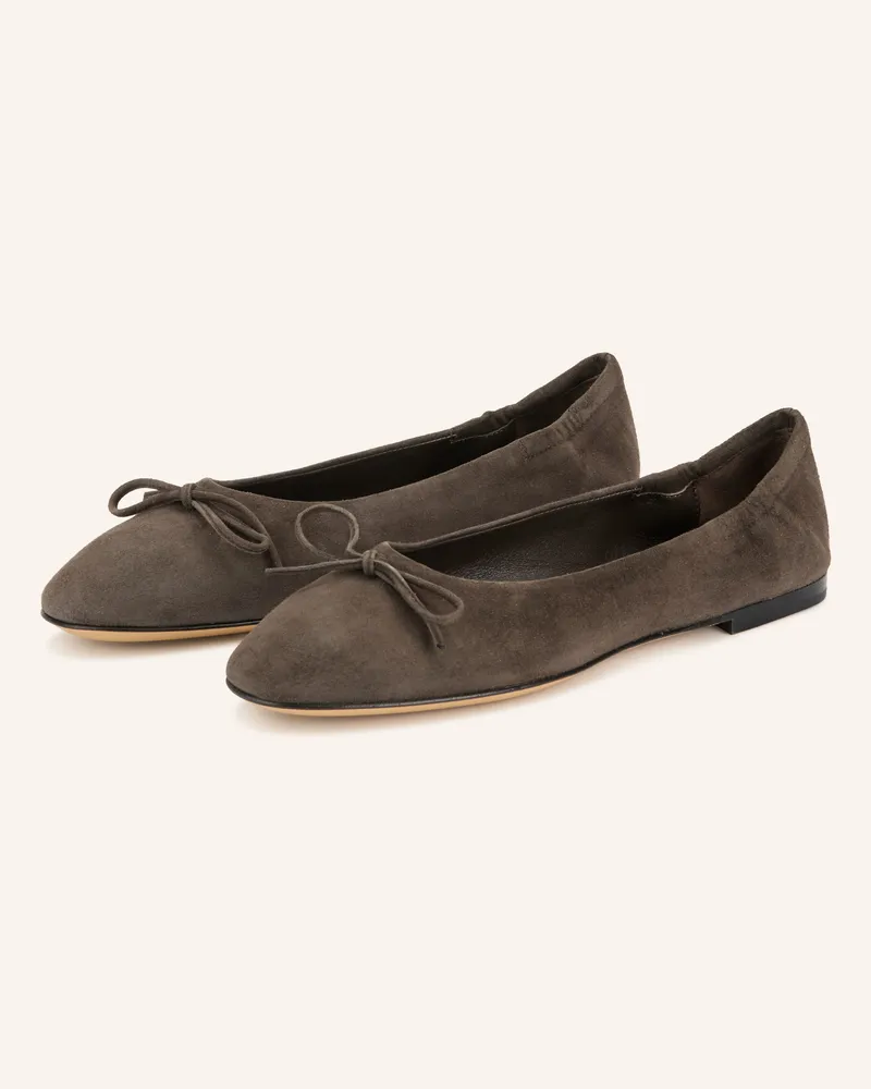 POMME D'OR Ballerinas Giorgia braun Taupe