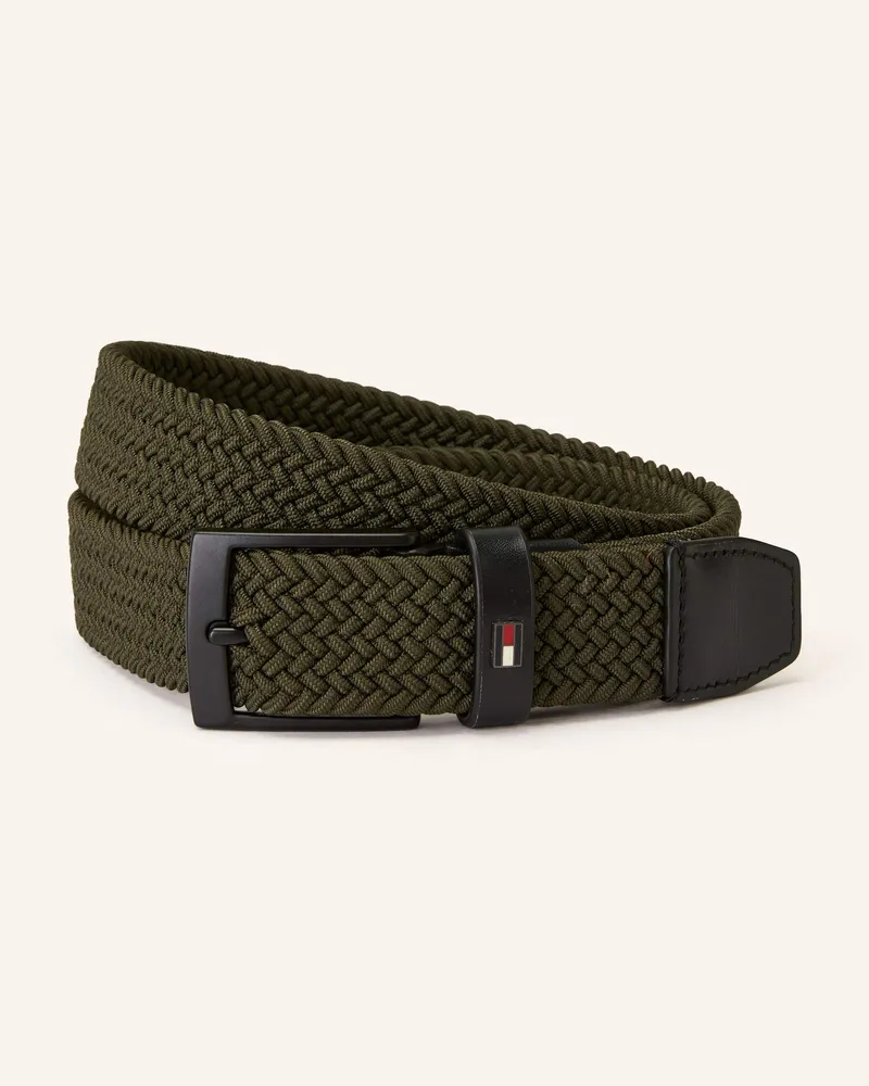 Tommy Hilfiger Gürtel ADAN Dunkelgrün