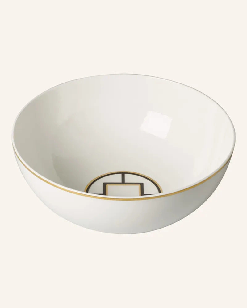 Villeroy & Boch Schüssel Rund Metrochic weiss Gelb