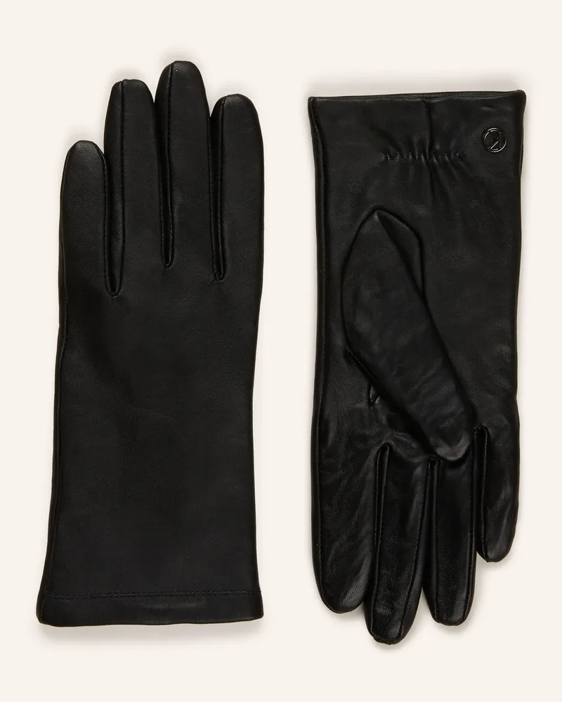 Kessler Lederhandschuhe Mit Touchscreen-Funktion schwarz Schwarz