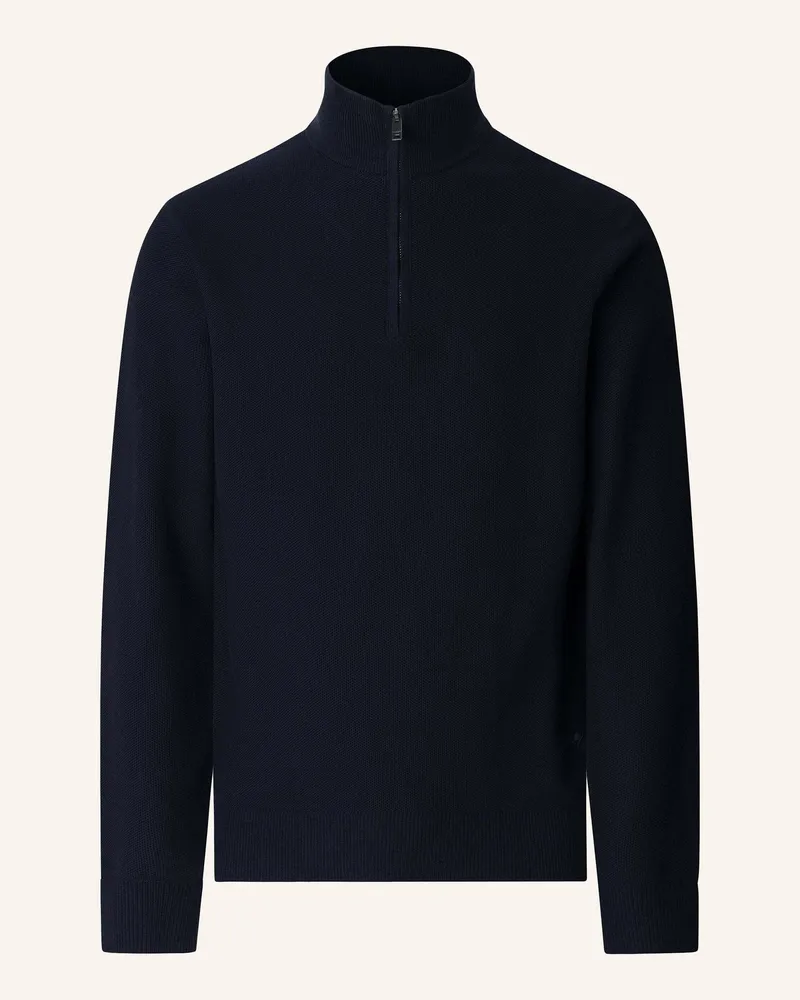 Hackett Pullover Honeycomb Hzip blau Blau