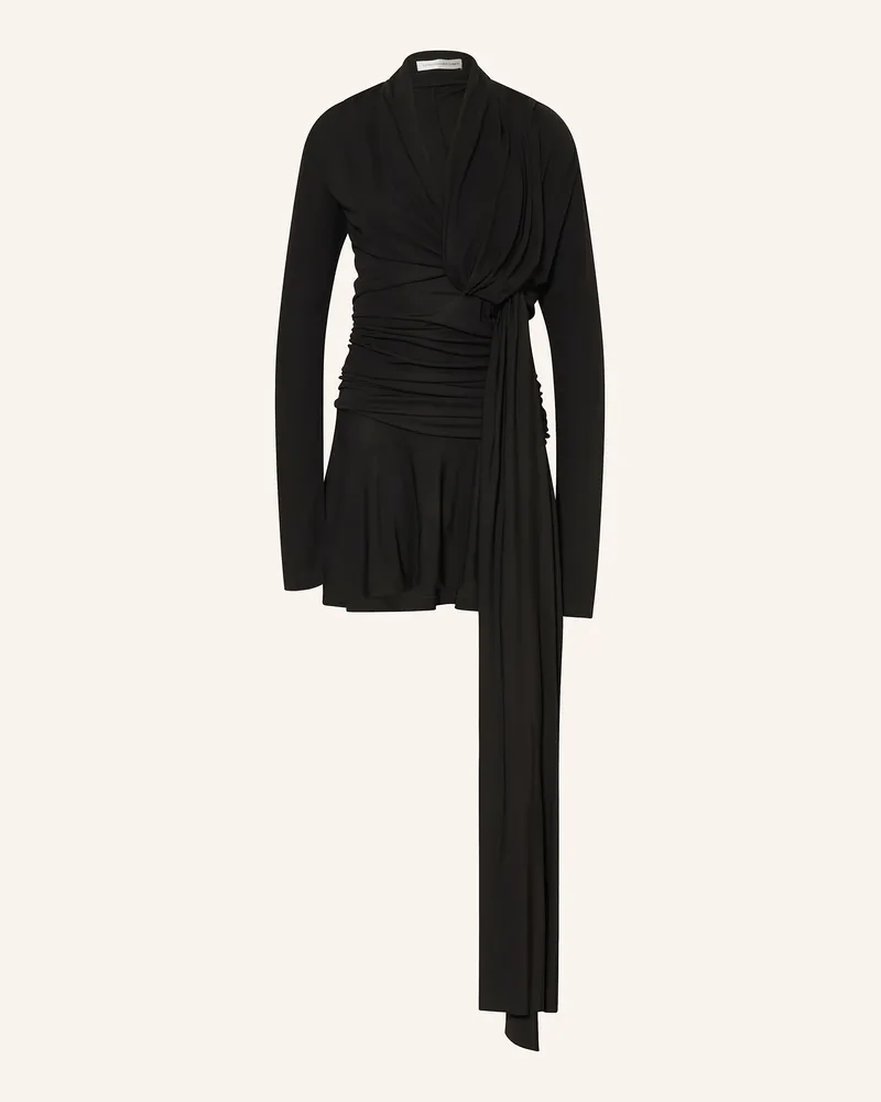 Christopher Esber Cocktailkleid aus Jersey Schwarz