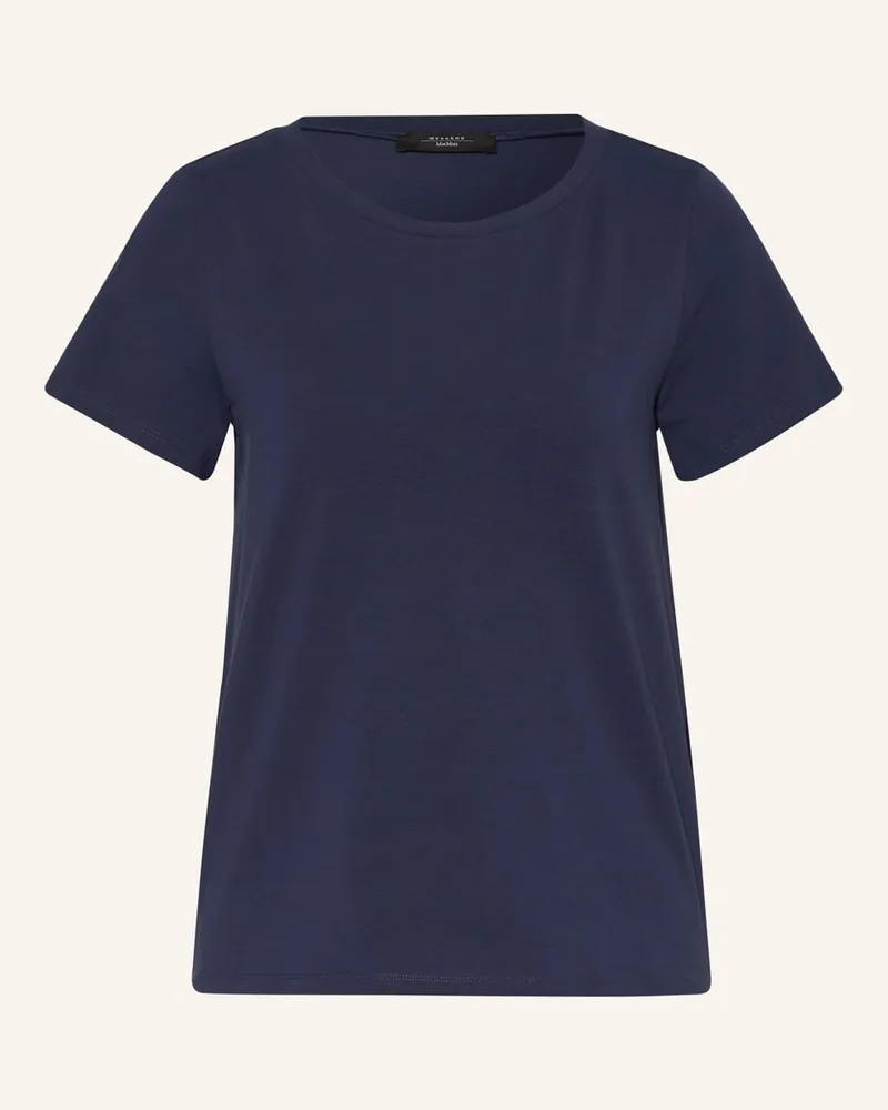 Max Mara T-Shirt MULTIF Blau