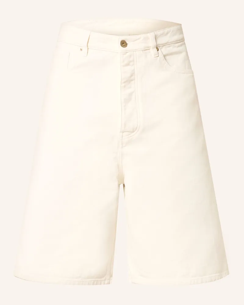 Drôle de Monsieur Jeansshorts Baggy Fit Ecru