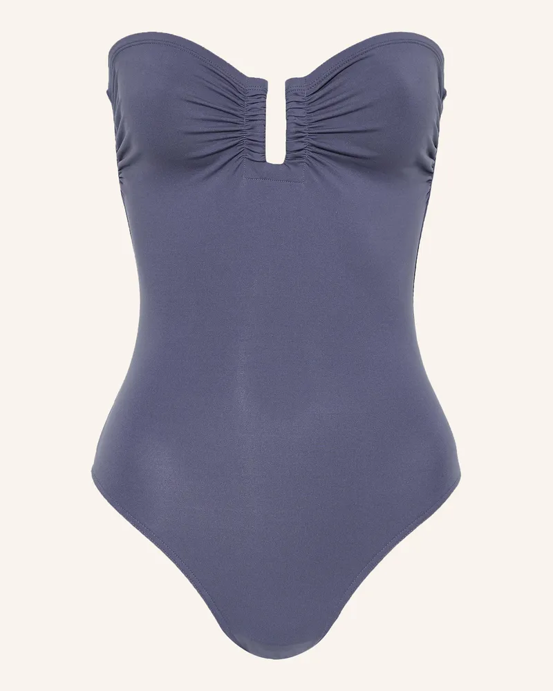 Eres Bandeau-Badeanzug Cassiopée blau Helllila