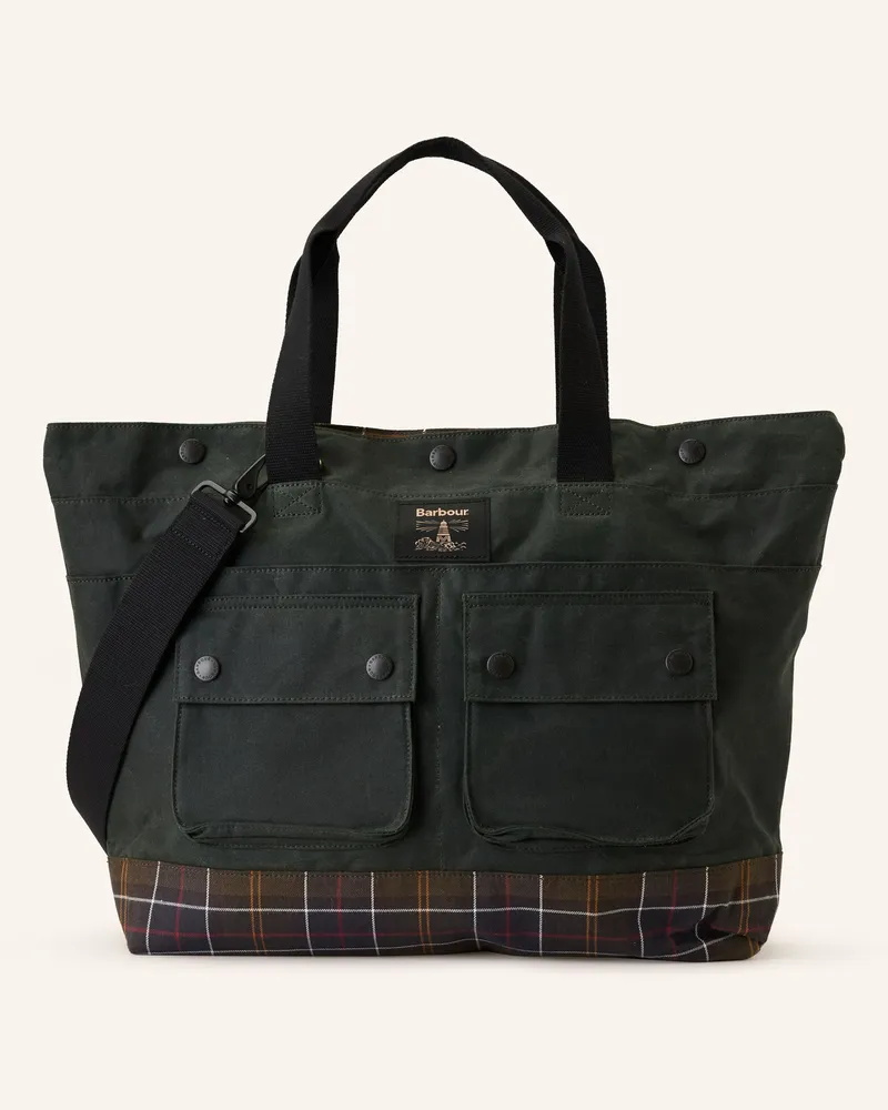 Barbour Shopper Dunkelgrün