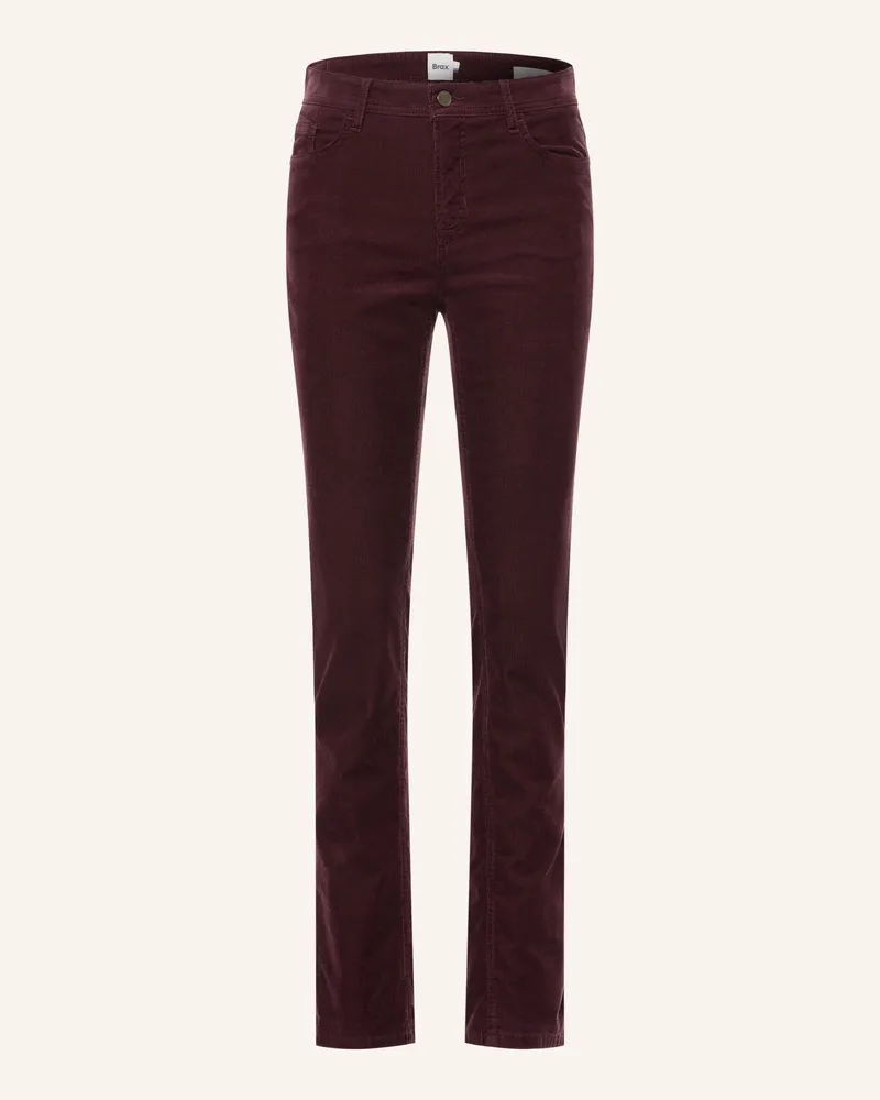 Brax Cordhose Mary lila Dunkellila