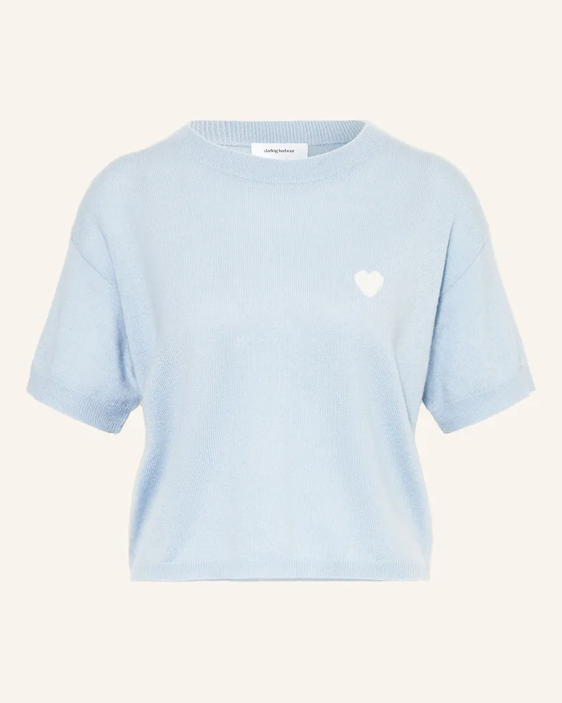 Darling Harbour Strickshirt Aus Cashmere blau Sky