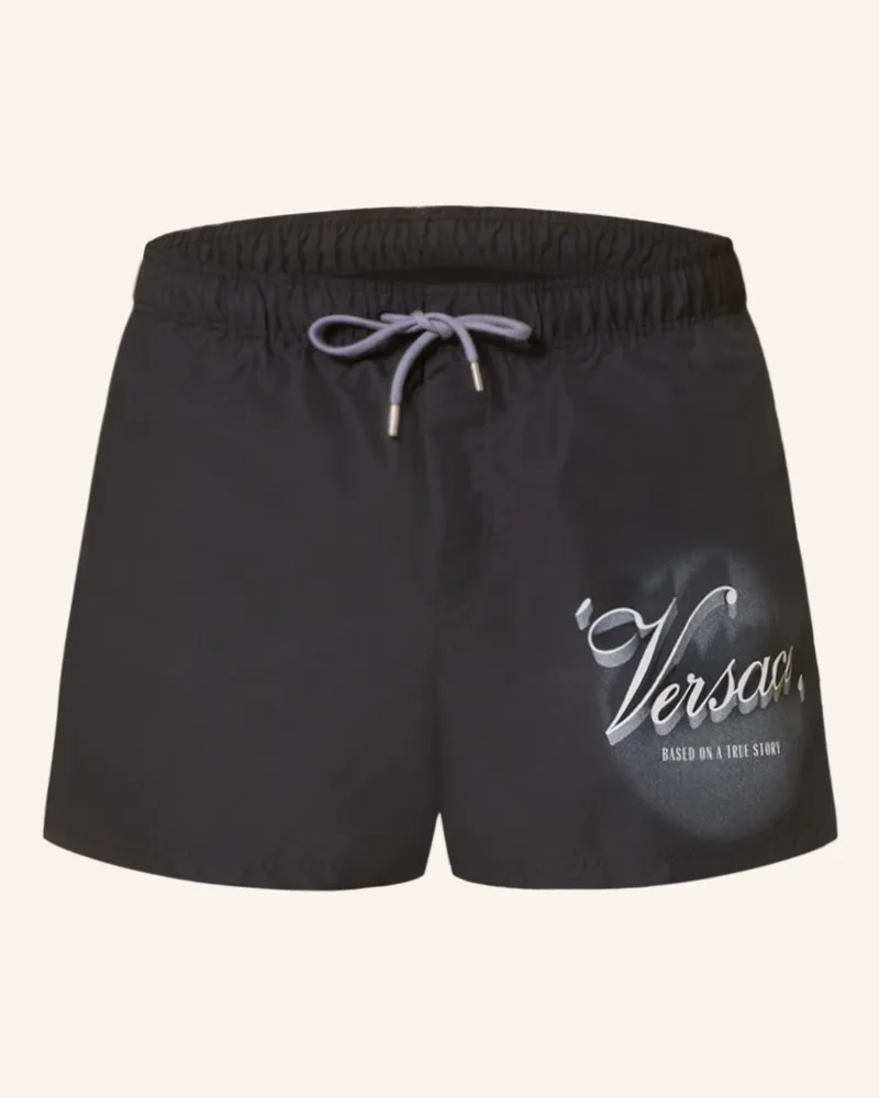 Versace Badeshorts Schwarz